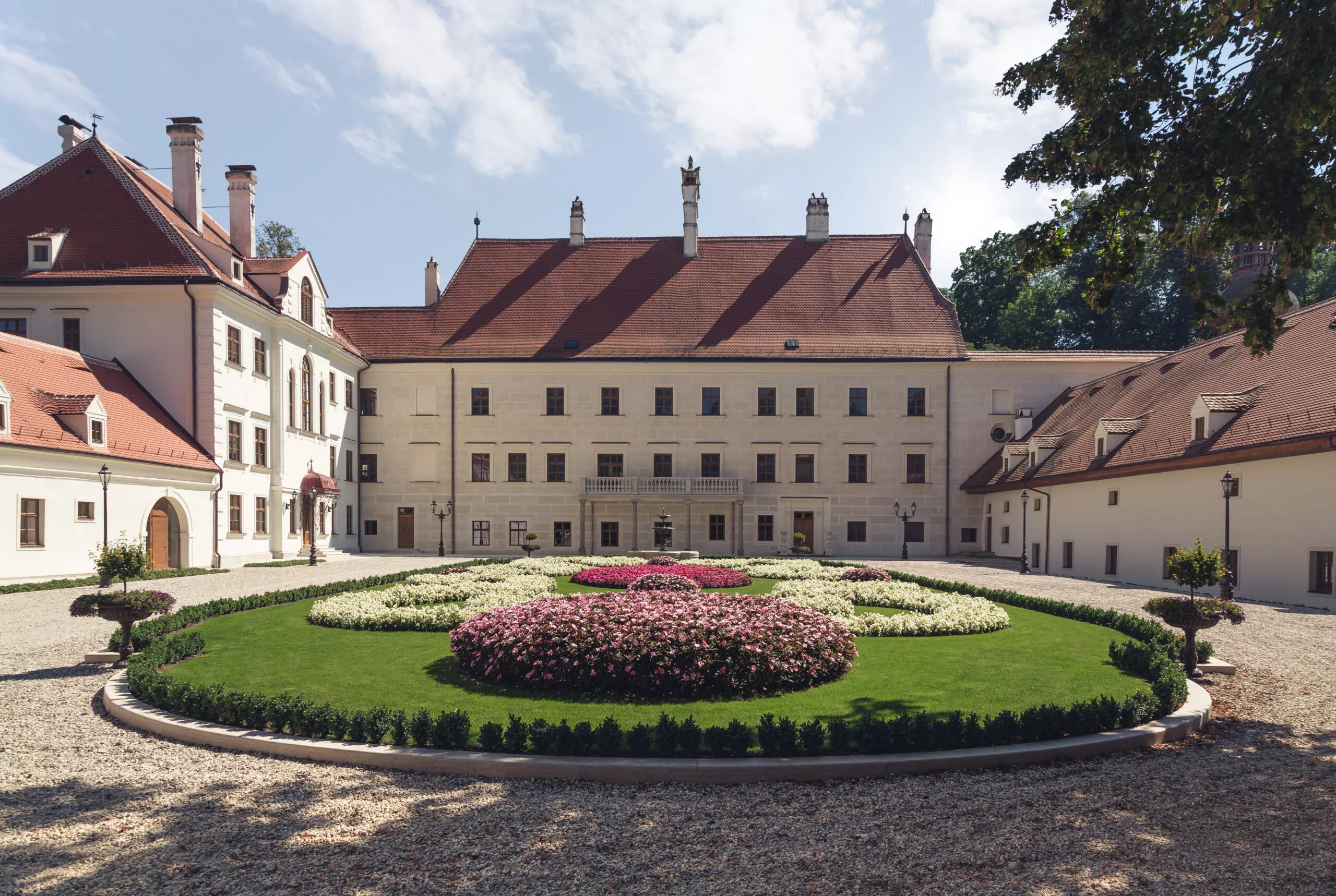 Helikopterflug zum Schloss Thalheim