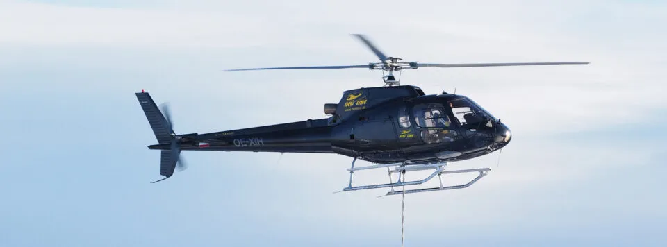 Transportfluege Wintereinsatz AS350 XIH Header