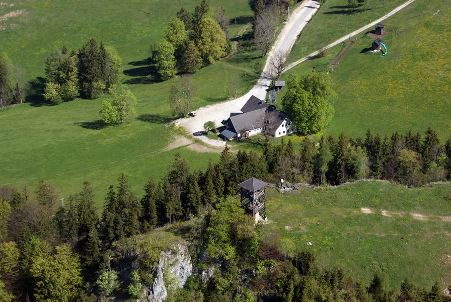 Helikopterflug zum Almhaus Hochbärneck – Bild 2