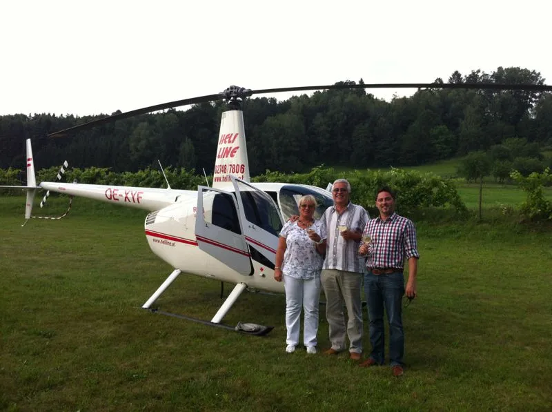 Hubschrauberflug zum Rauch-Hof Stainz – Bild 2